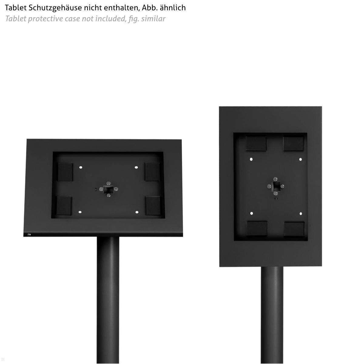 TabLines TBS003E Boden Tabletständer, Edelstahl, Hochformat / Querformat TabLines TBS003E Boden Tabletständer, Edelstahl, Hochformat / Querformat