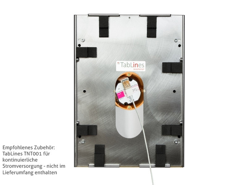 TabLines TWE049O Tablet Wandeinbau für Samsung Tab A 10.1 - HB, Eiche optional: Stromzufuhr TabLines TWE049O Tablet Wandeinbau für Samsung Tab A 10.1 - HB, Eiche optional: Stromzufuhr
