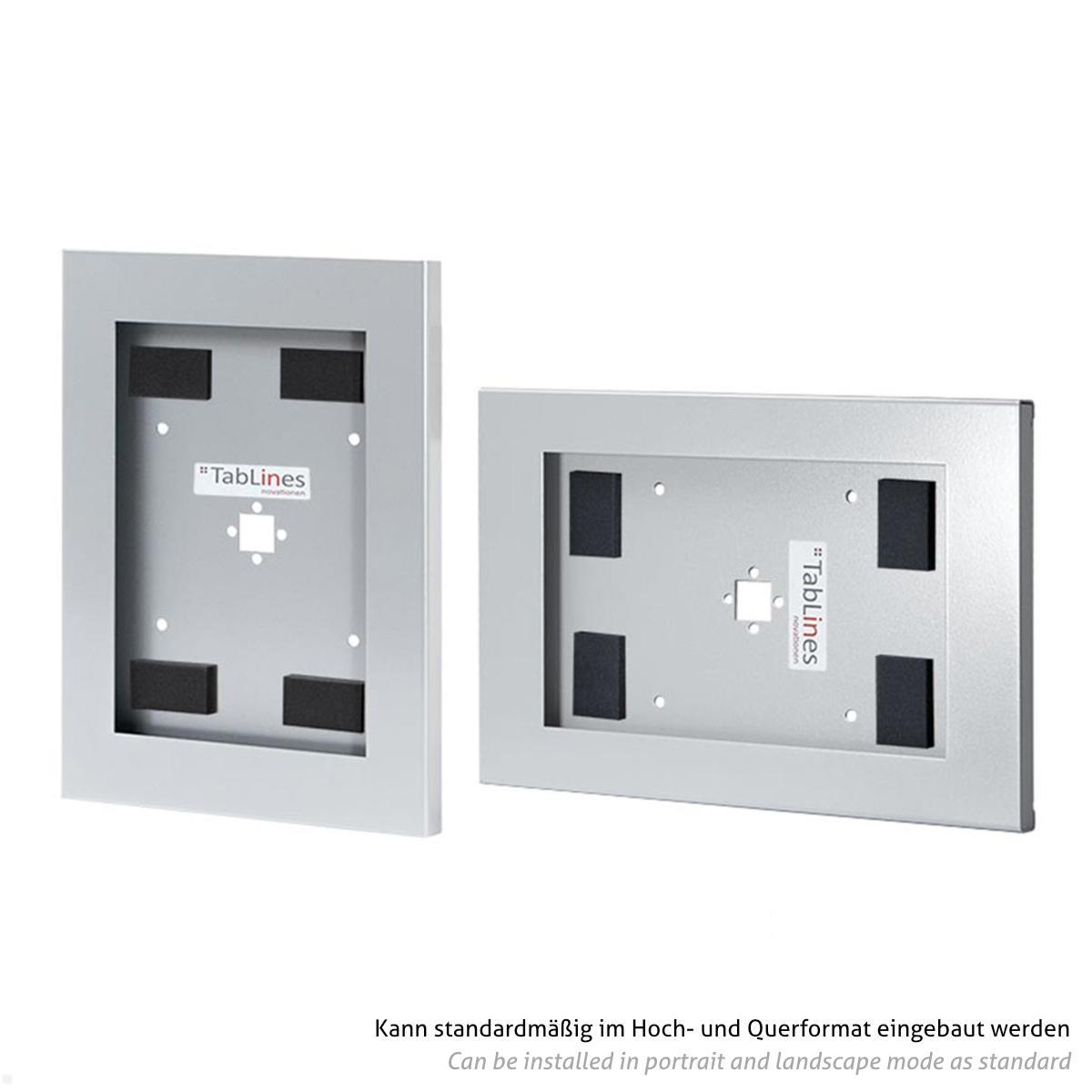 TabLines TSG108S Schutzgehäuse für Samsung Tab S10 Ultra 14.6, silber, Querformat / Hochformat TabLines TSG108S Schutzgehäuse für Samsung Tab S10 Ultra 14.6, silber, Querformat / Hochformat