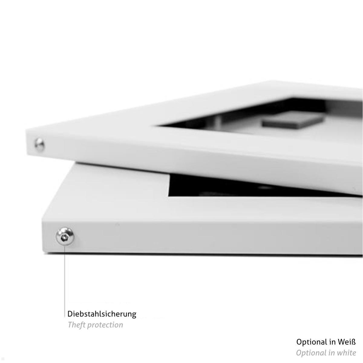 TabLines TSG107S Tablet Schutzgehäuse für Microsoft Surface Pro 10, silber Diebstahlsicherung TabLines TSG107S Tablet Schutzgehäuse für Microsoft Surface Pro 10, silber Diebstahlsicherung