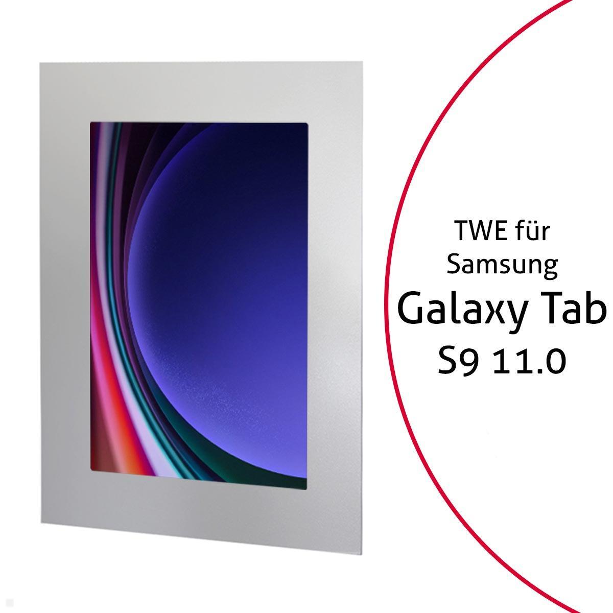 TabLines TWE110S Tablet Wandeinbau für Samsung Tab S9 11.0, silber TabLines TWE110S Tablet Wandeinbau für Samsung Tab S9 11.0, silber