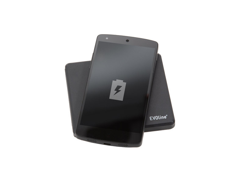 EVOline Square80 Qi-Ladefunktion Handy  EVOline Square80 Qi-Ladefunktion Handy