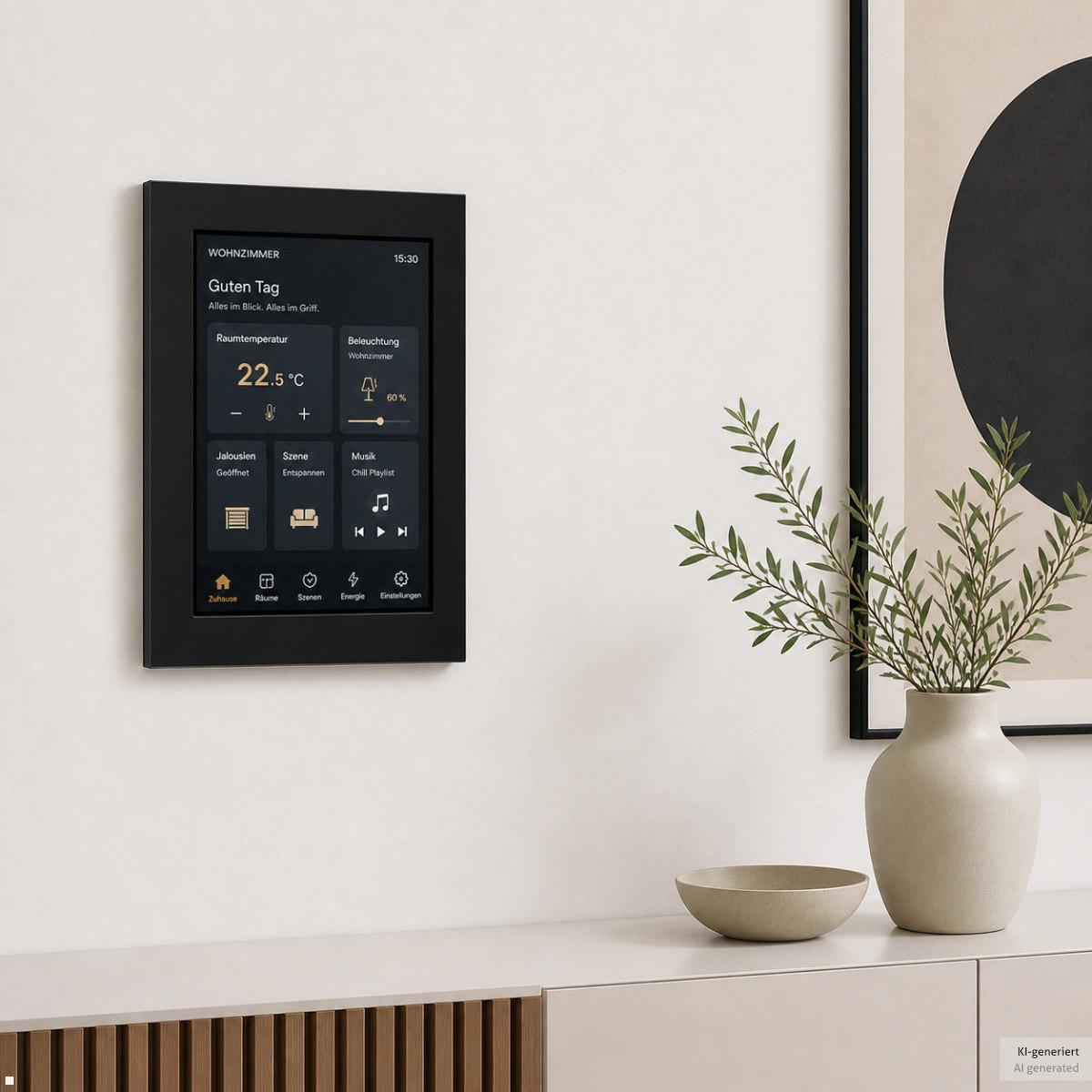 TabLines TWE143 Tablet Wandeinbau für Samsung Tab S12+ 12.6, Optionale Diebstahlsicherung