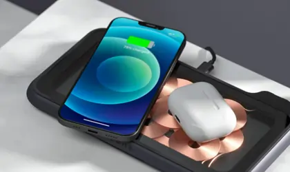 Smartphone laden, Qi Station