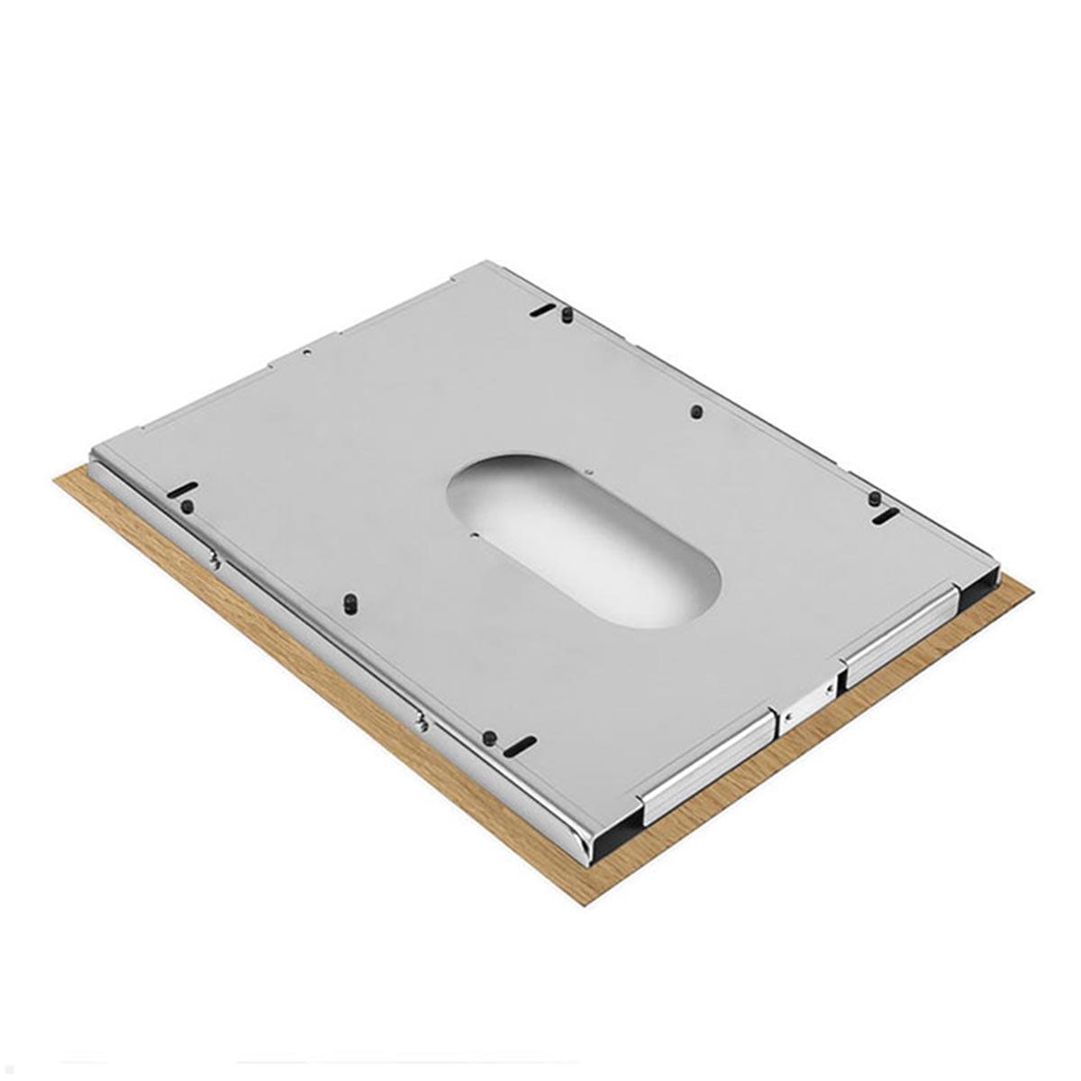 TabLines TWE088O Tablet Wandeinbau für Apple iPad 10.2 (7./8./9. Gen), DS, Eiche, Rückseite TabLines TWE088O Tablet Wandeinbau für Apple iPad 10.2 (7./8./9. Gen), DS, Eiche, Rückseite