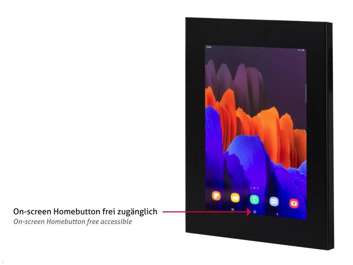 Samsung Galaxy Tab S7+ Schutzgehäuse TabLines TSG076B, on screen Home Button Samsung Galaxy Tab S7+ Schutzgehäuse TabLines TSG076B, on screen Home Button
