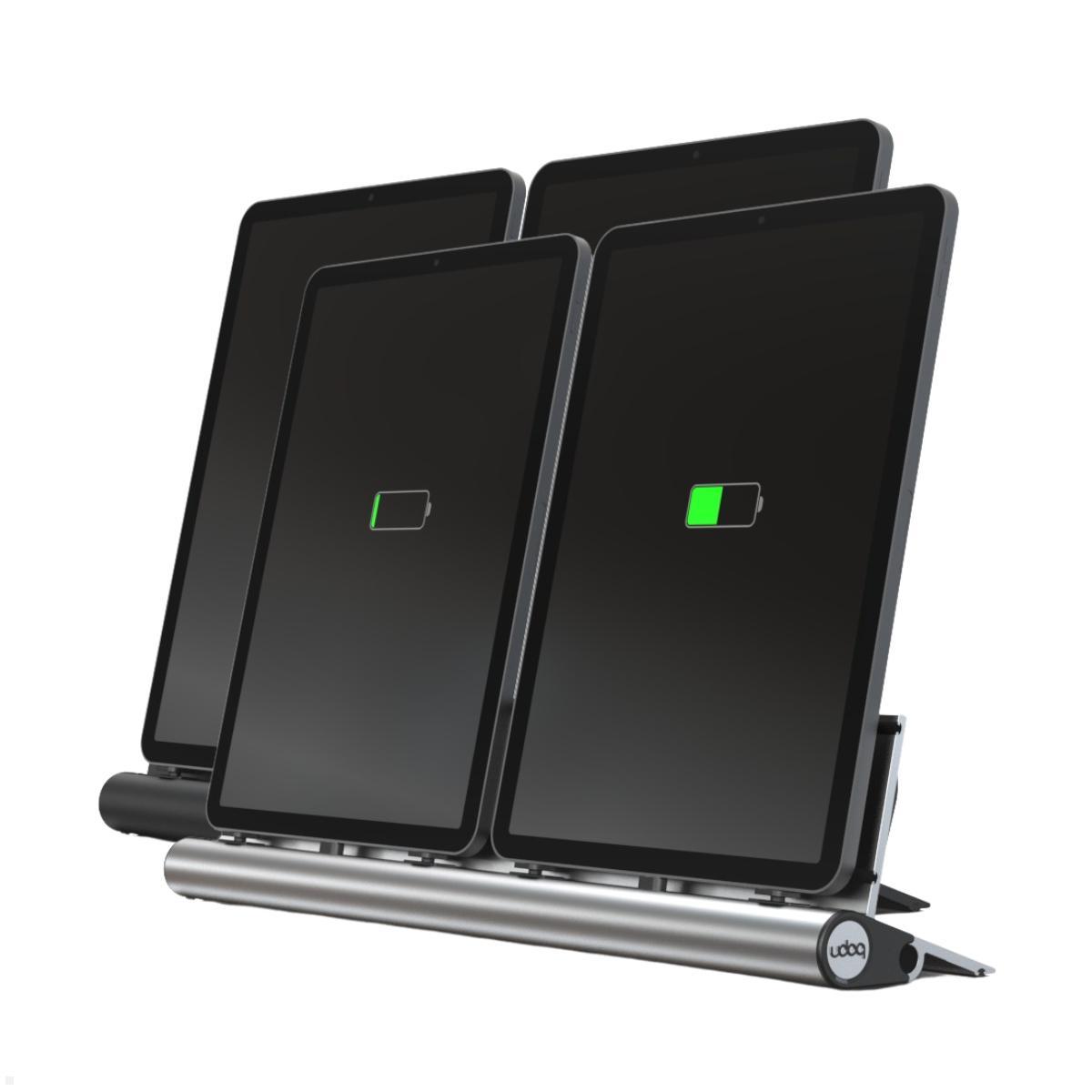 udoq 400 Ladestation für 2 Tablets – USB Tablet Ladegerät Docking Station