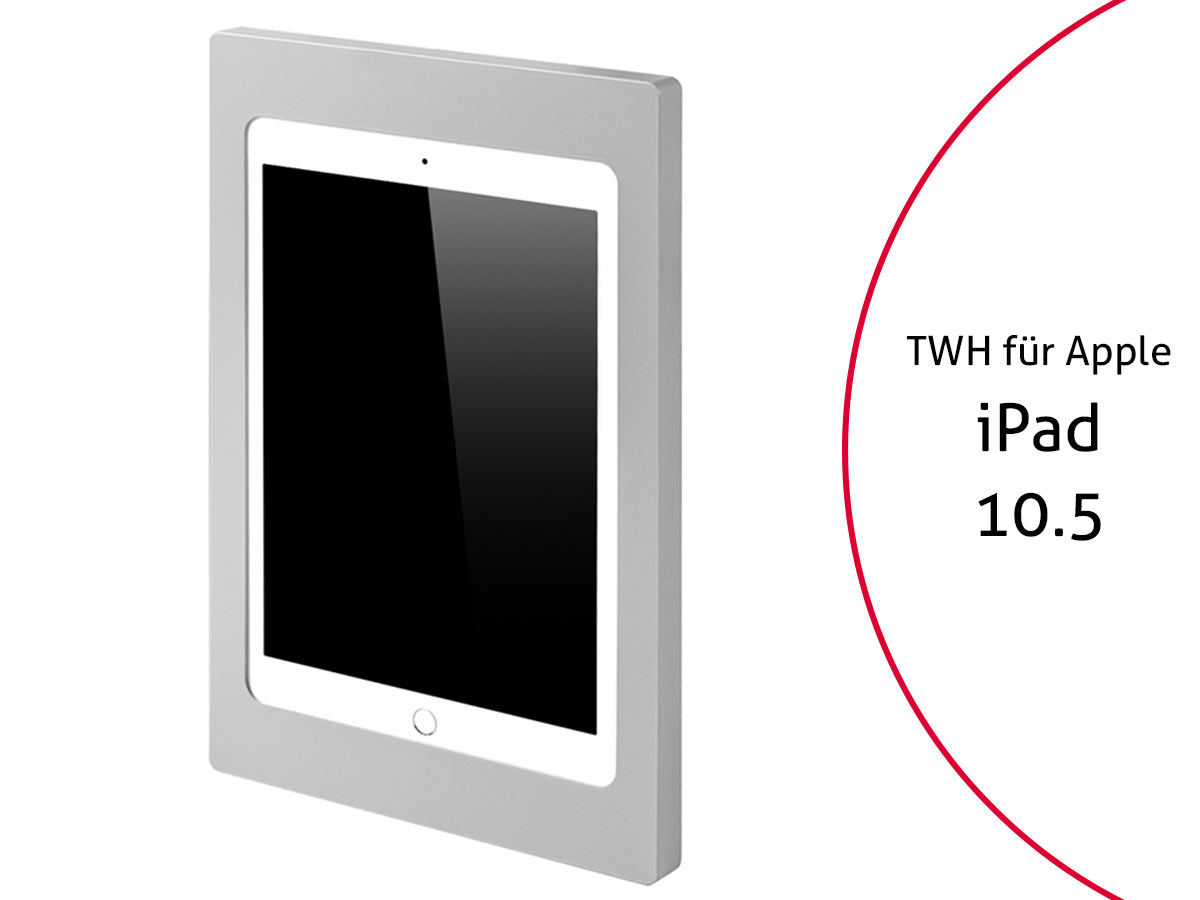 TabLines TWH021S Tablet Wandhalterung für Apple iPad 10.5 Zoll, silber TabLines TWH021S Tablet Wandhalterung für Apple iPad 10.5 Zoll, silber