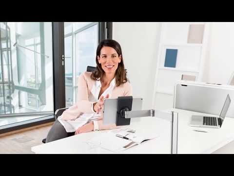 Durable 893123 Universal Tablethalterung Tischklemme diebstahlsicher